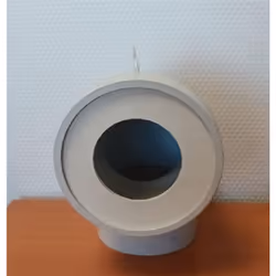 Ø 100 mm - sans prise d'aération - Femelle- - Modèle : CF100 (Avec joint à lèvre en élastomère) - Fournisseur: SIAMP - Refere ...