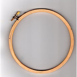 Cercle à Broder Point de Croix - MC - 1450 cm - Léger en bois