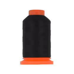 Fil mousse polyester 1000m pour surjeteuse - NO NAME - Noir - Fabriqué en France
