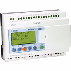 enquête Module de commande Crouzet 88970162 Tension de fonctionnement (détails): 24 V/DC Entrée : 16 TOR dont 6 analogiques S ...