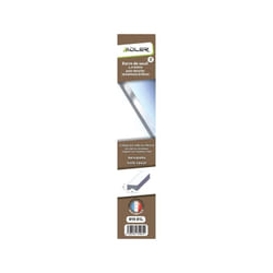 Barre de seuil pour porte de douche aluminium brillant 120 cm - Sans Marque