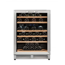 Climadiff CBU51D1X refroidisseur à vin Refroidisseur de vin compresseur Intégré Noir, Gris 51 bouteille(s)