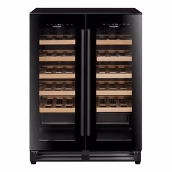 Climadiff CBU40D1B, Refroidisseur de vin compresseur, Pose libre, 40 bouteille(s), 110 W, F, Noir