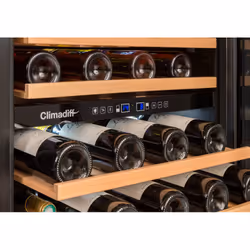 Climadiff CBU50D2B refroidisseur à vin Refroidisseur de vin compresseur Pose libre Noir 51 bouteille(s)