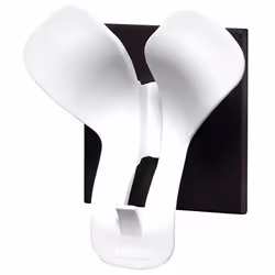 Patère Portemanteaux - Unilux - 100340777 - ABS - Blanc - Design Contemporain