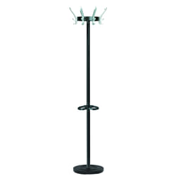 Unilux Cypres porte-manteaux Colonne 8 crochet(s) Noir