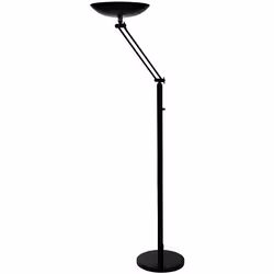 Lampadaire fluo varilux articule noir