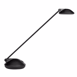 Unilux JOKERLED 2.0, Noir, Acrylonitrile-Butadiène-Styrène (ABS), Aluminium, Plastique, Bureau, 1 ampoule(s), 6,6 W, 2900 K