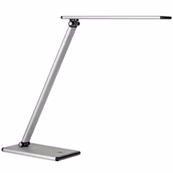 Unilux TERRA, Noir, Métallique, Synthétique ABS, Aluminium, Bureau, 1 ampoule(s), 5 W, LED