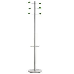 Unilux Bouquet porte-manteaux Colonne 6 crochet(s) Gris