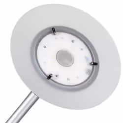 Unilux Variaglass Led éclairage au sol 30,7 W Gris, Métallique