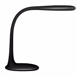 Unilux LUCY, Noir, Élastomère, Métal, Plastique, CE, RoHS, 1 ampoule(s), 5 W, LED