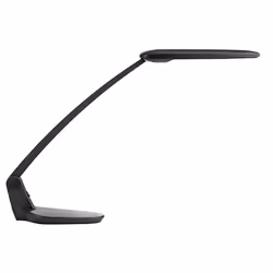 Unilux Brio 2, Noir, Acrylonitrile-Butadiène-Styrène (ABS), Europe, 7 W, LED, 3500 K