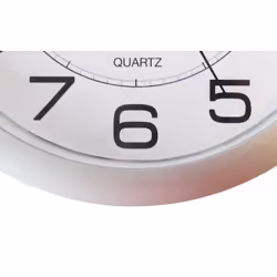Unilux Attraction Mur Quartz clock Rond Gris