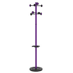 Unilux Accueil porte-manteaux Colonne 8 crochet(s) Violet