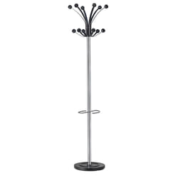 Unilux HAKEA porte-manteaux Colonne 12 crochet(s) Chrome