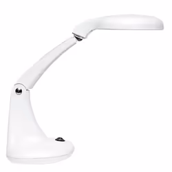 Unilux 400108074, Blanc, Verre, Plastique, Home office, Bureau, 1 ampoule(s), 12 W, LED