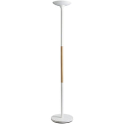 Unilux PRYSKA éclairage au sol 44,6 W LED Hêtre, Blanc