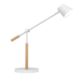 Unilux Vicky lampe de table 11 W LED Hêtre, Blanc