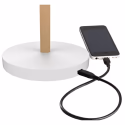 Unilux Vicky lampe de table 11 W LED Hêtre, Blanc - Vue supplémentaire 4
