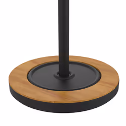 Unilux BORA porte-manteaux Colonne 6 crochet(s) Bois, Noir