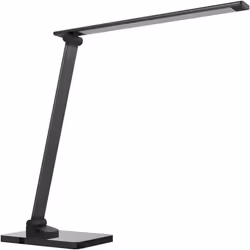 Lampe de bureau - UNILUX - POPY - Dimmable - 5W - Noir