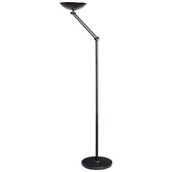 Lampadaire à LED - UNILUX - FIRST - Noir - Articulé - 24W - 2400 lumens