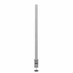 Lampe - UNILUX - ZENITH - LED - Gris métal - Design contemporain - Articulé