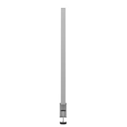 Lampe - UNILUX - ZENITH - LED - Gris métal - Design contemporain - Articulé