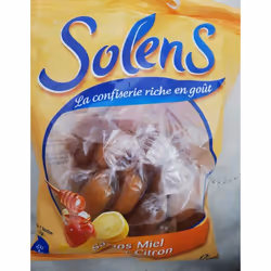 Open Food Solens Bonbons Duos Miel Citron - Solens - 100 g, 100 g, D, 391 kcal, 77 g, 0,5 g, 0,5 g