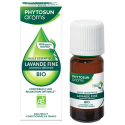 Phytosun Arôms Huile Essentielle Lavande Fine (Lavandula officinalis) Bio 10 ml