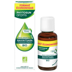 Phytosun Arôms Huile Essentielle Ravintsara (Cinnamomum camphora) Bio 30 ml