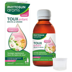 Phytosun Arôms Sirop Enfant Toux Sèche et Grasse 120 ml