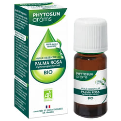Phytosun Arôms Huile Essentielle Palma Rosa (Cymbopogon martinii) Bio 10 ml