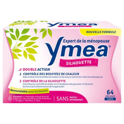 Ymea Ménopause Bouffées de Chaleur et Silhouette 64 Gélules
