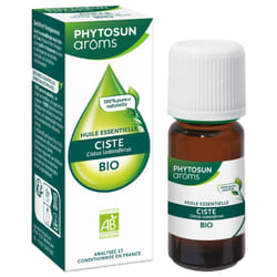 Phytosun Arôms Huile Essentielle Ciste (Cistus ladaniferus) Bio 5 ml