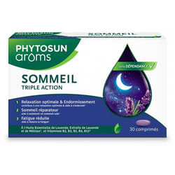 Phytosun Arôms Sommeil Triple Action 30 Comprimés