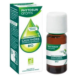Phytosun Arôms Huile Essentielle Gaulthérie (Gaultheria fragrantissima) Bio 10 ml
