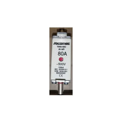 66000080 Fusible hpc taille 00C gg/gl 80A 500V - Socomec