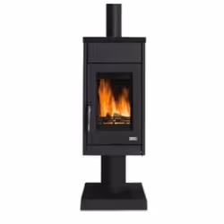 Godin Galatea, Anthracite, Noir, Bois de chauffage, 240 m³, 7000 W, 500 mm, 500 mm