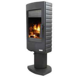 Godin Equirre poêle Bois de chauffage Anthracite, Noir