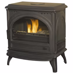 Godin Seclin, Anthracite, Noir, Bois de chauffage, 420 m³, 10500 W, 700 mm, 460 mm