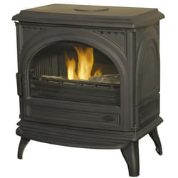 Godin Seclin poêle Bois de chauffage Anthracite, Noir