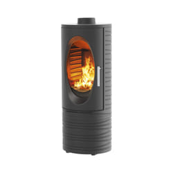 Godin 420012 cheminée Cheminée autonome Bois de chauffage, Pellet Noir