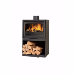 Godin CLAIRVOY, Pose libre, Noir, Fonte, Bois de chauffage, 76,5%, A