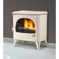 Godin CURRENTS poêle Pose libre Bois de chauffage Beige