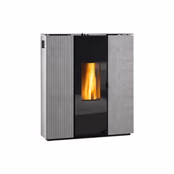 Godin Artémis, Intégré, Noir, Métal, Pellet, 93%, 9 kW