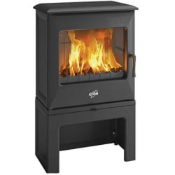 Poêle à bois fonte 5kw noir - 388150PEINTANTHRACITE - GODIN