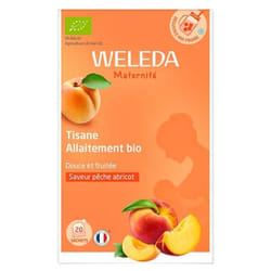 Weleda Tisane Allaitement Pêche Abricot Bio 20 Sachets