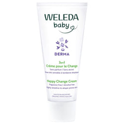 Weleda Baby Derma Crème Pour le Change 3en1 Sans Parfum 50 ml